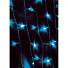 Гирлянда 200 ламп, 2.5х1.1 м, 8 режимов, Занавес, Космос, голубой, прозрачная, в помещении, сетевая, светодиодная, мигание, KOC_CUR200LED_B - фото 2