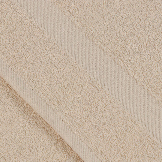 Полотенце банное 70х140 см, 100% хлопок, 460 г/м2, Авангард, Bella Carine, светло-молочное, Турция, FT-2-70-0846