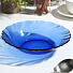 Тарелка суповая, стекло, 20 см, круглая, Sea brim Saphir, 50181-06, синяя - фото 2