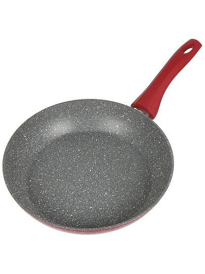 Сковорода алюминий, 26 см, антипригарное покрытие, Moulin villa, Raspberry, индукция, RSB-26-I