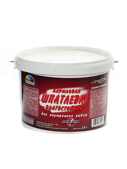 Шпатлевка Магия радуги, акриловая, 3.5 кг