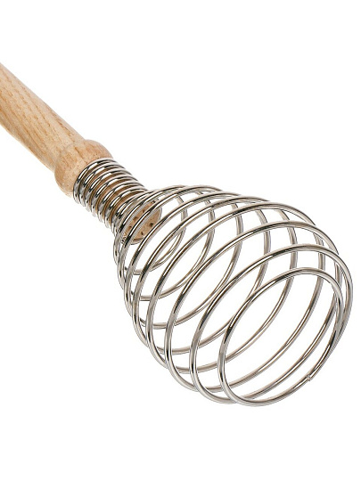 Венчик нержавеющая сталь, навеска, бежевый, 1007