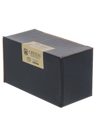 Стакан для виски 340 мл, стекло, 2 шт, Bohemia, Quadro, 9K7/2K936/0/99A44/340-269