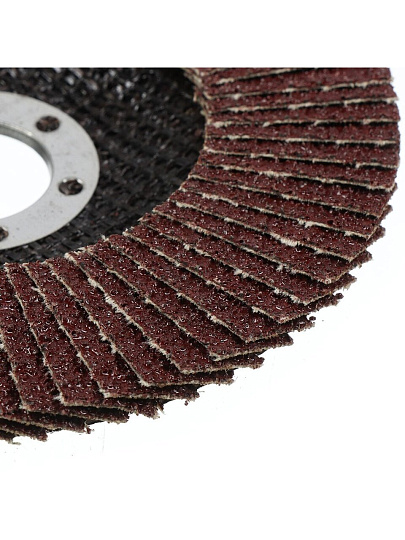 Круг лепестковый торцевой шлифовальный, Targ, диаметр 125 мм, посадочный диаметр 22.2 мм, зернистость P40, 663404