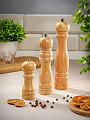 Мельница для специй дерево, 13 см, бежевая, Y3-1159 - фото 2