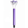 Фонарь садовый Uniel, Purple crocus USL-C-417/PT305, на солнечной батарее, грунтовый, пластик, 6х30.5 см - фото 2