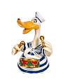 Фигурка декоративная Гусь в тельняшке, 14х9х21 см, 4 шт, Y4-6699 - фото 3
