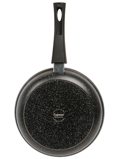 Сковорода алюминий, 22 см, антипригарное покрытие, Гурман, Fit, съемная ручка