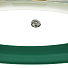 Крышка для посуды стекло, Daniks, Emerald, кнопка силикон, зеленая, 24/26/28 см, GLM-242628-2 МП - фото 3