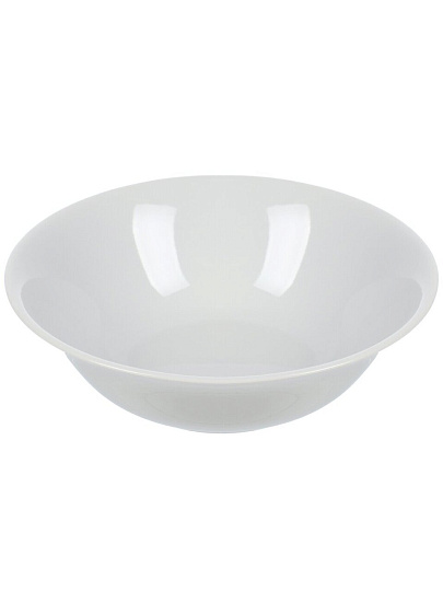 Салатник фарфор, круглый, 5 см, 0.68 л, Дулевский фарфор, 089332, белый