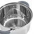 Набор посуды нержавеющая сталь, 6 предметов, 2.2 л, 3 л, 4 л, индукция, Webber, BE-625/6 - фото 2