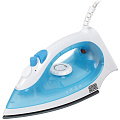 Утюг GoodHelper EI-20E10C с керамической подошвой бело-лазурный, 2 кВт
