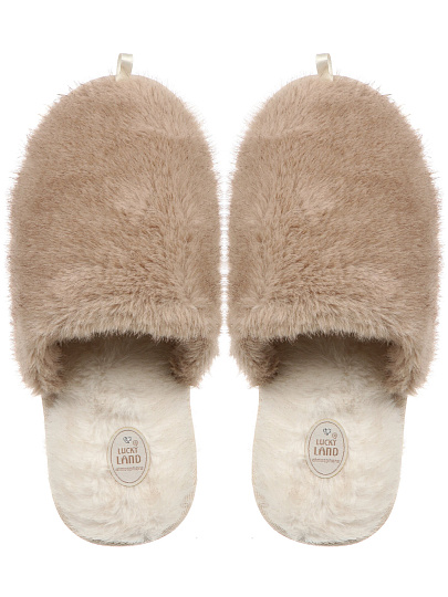 Тапки для женщин, в ассортименте, р. 38, закрытые, Lacky Land, 4933W-CH-C