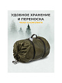 Спальный мешок одеяло, 190+35х90х10 см, -5 °C, термофайбер 300г/м2, с капюшоном, подклад хлопок/бязь 140г/м, Следопыт, PF-SB-48 - фото 4