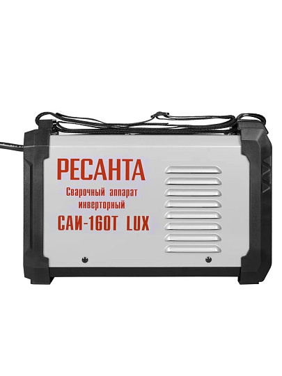 Сварочный аппарат инверторный, Ресанта, САИ-160Т Lux, 6.5 кВт, 160 А, электрод