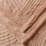 Плед евро, 200х240 см, 100% полиэстер, Silvano, Бисквит, мокко - фото 3