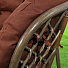 Мебель садовая Мальдивы, коричневая, стол, 2 кресла, 1 диван, подушка коричневая, AI-1808001 - фото 6