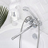 Смеситель для ванны, РМС, с кран-буксой, хром, SL116-140 - фото 7