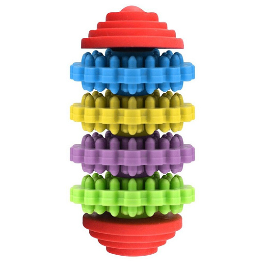 Игрушка-грызунок для животных, MultiDom, Бэйгелс, размер 9х4,5 см