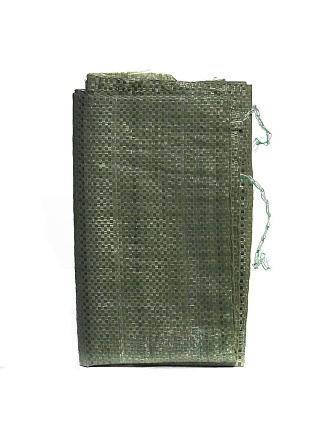 Мешок для строительного мусора 95х55 см, зеленый