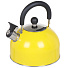 Чайник нержавеющая сталь, 2.5 л, со свистком, матовый, ручка металлическая, Daniks, желтый, GS-04011 - фото 7