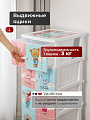 Комод детский 4 ящика, Друзья, 38.5х47х93.5 см, белый, Росспласт, РП-421 - фото 3