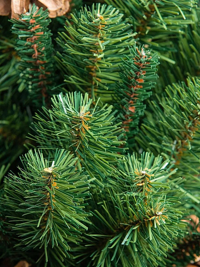 Елка новогодняя напольная, 180 см, Снежная королева, ель, зеленая, хвоя ПВХ пленка, 32180, ЕлкиТорг