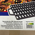 Решетка для гриля 440х400 мм, Камская посуда, чугун, рукоятка чугун, реш440 - фото 6