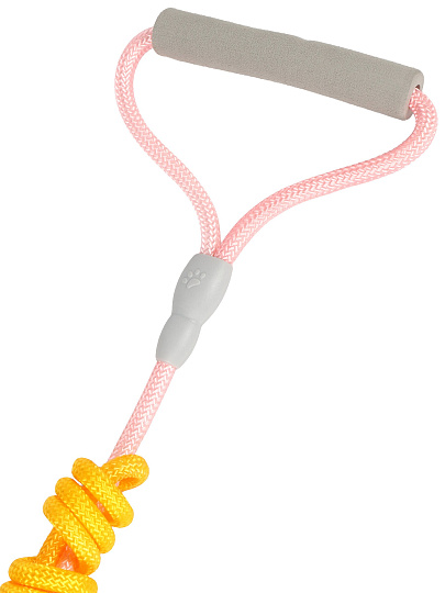Поводок со шлейкой, с прорезиненной ручкой, 120Х1.5 см, в ассортименте, Y4-11381