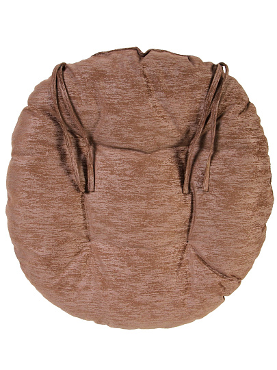 Подушка на сидение кресла Мальдивы, коричневая, к набору 428682