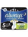 Прокладки женские Always, Ultra Night Экстра защита, 6 шт, ароматизированные, 0001011561