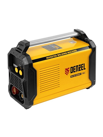 Сварочный аппарат инверторный, Denzel, DM-180 Standart, 8 кВт, 180 А, электрод, дуговой, ПВ 60 %