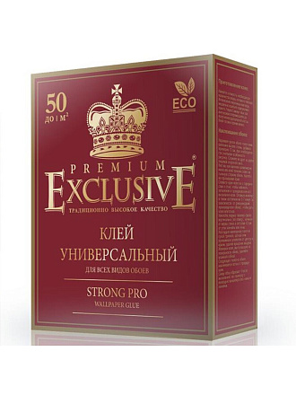 Клей для всех видов обоев, Exclusive, Proffesional, 250 г, 00050