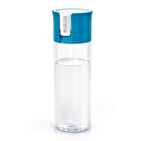 Фильтр-бутылка Brita, Fill&Go Vital, для холодной воды, 1 ступ, 0.6 л, синий, 1021529