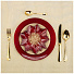 Тарелка обеденная, стекло, 21 см, круглая, Miracle red shiny, Akcam, 339-075 - фото 2