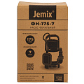 Насос дренажно-фекальный, Jemix, 550 Вт, глубина погружения 5 м, максимальный напор 7 м, 10.5 м³/ч, ФН-175-7 - фото 5