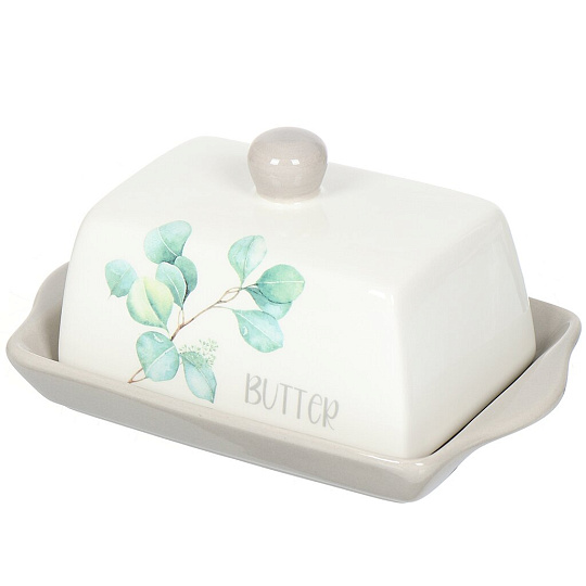 Масленка доломит, крышка доломит, Daniks, Вилладжио