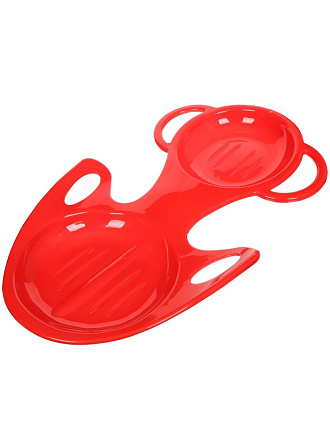 Ледянка пластик, 82х50 см, в ассортименте, Морозко, Люкс, US20072732