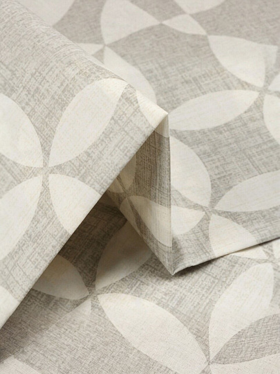 Штора для ванн 180х180 см, Peva, Naonao, Бежевые квадраты, A310143