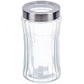 Банка для сыпучих продуктов, стекло, 1.7 л, с крышкой, Y4-4801