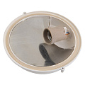 Светильник General Lighting Systems, НПП 03-100-005.04, 100 Вт, E27, на 1 лампочку, IP54, 21.2х21.2х10.4 см, с решеткой, белый, 437849 - фото 3
