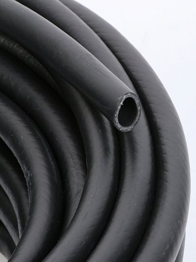 Шланг поливочный 1/2 '' '', внутренний d12 мм, 6 атм, армированный, 25 м, 3 слоя, Клевер, ТЭП, черный