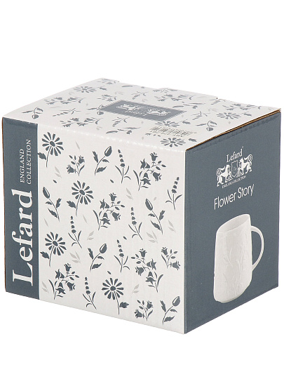 Кружка фарфор, 375 мл, Flowers Story, Lefard, 474-261