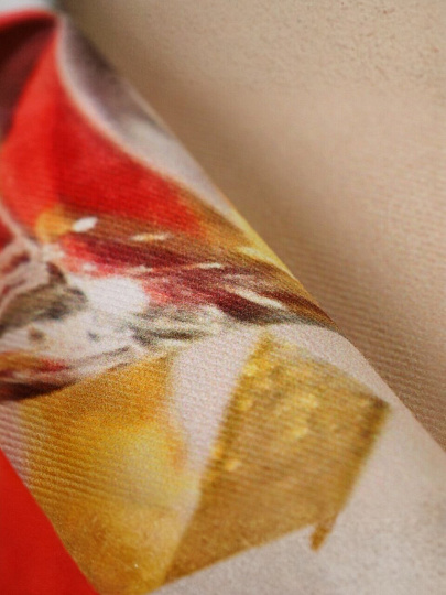 Скатерть 145х180 см, 100% хлопок, Праздничный стол Новогодний домашний уют, AI-1504042