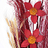Цветок искусственный декоративный Тинги Композиция, насыщенный красный - фото 2