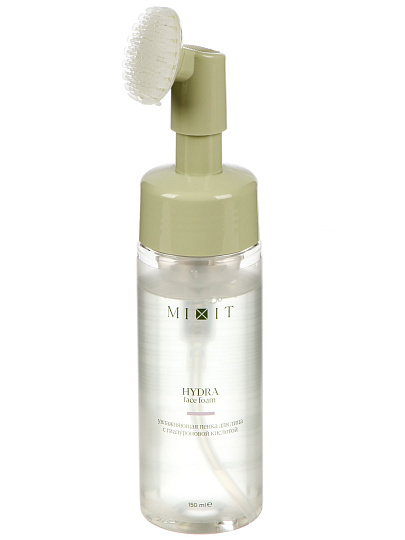 Пенка для лица Mixit, Hydra, увлажняющая, 150 мл, с гиалуроновой кислотой