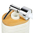 Дозатор для жидкого мыла, Бамбук, пластик, 8х5.3х17 см, белый, RE1386BA-LD - фото 4