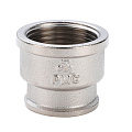 Муфта переходная 1&amp;quot;x1&amp;quot; 1/2, DN 25х15, г-г, никель, внутренняя резьба, РМС