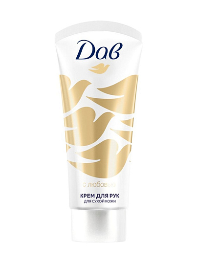 Набор подарочный для женщин, Дав, С любовью для Вас, дезодорант 50 мл, крем для рук 45 мл