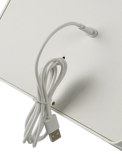 Зеркало настольное, 30х25 см, с подсветкой-лента, Y4-11343